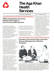 The Aga Khan Health Services - International Newsletter No. 20 by Aga Khan University