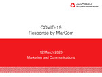 COVID-19 Response by MarCom