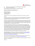 Internal Memo 27 Feb_COVID-19 Case by Aga Khan University Hospital