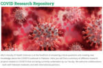 ​Aga Khan University COVID 19 Research Publications by Medical College Pakistan