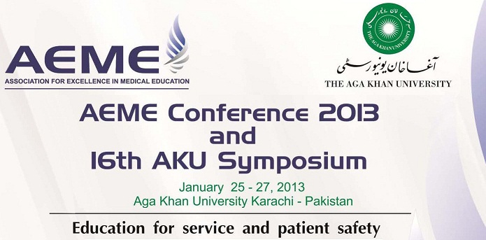 16th AKU Symposium and AEME Conference 2013