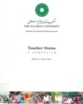 Teacher status : A symposium by Anjum Halai