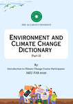 Environmental and climate change dictionary: Part II by Fozia Parveen