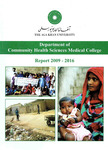 Department of Community Health Sciences Medical College (Report 2009 - 2016) by Department of Community Health Sciences, Medical College