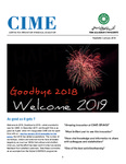 CIME Newsletter : January 2019 by CIME