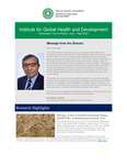 Institute for Global Health and Development : Issue 4 - July - Sept 2022 by Institute for Global Health and Development