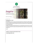 INSPIRE : Vol 4, Issue 3