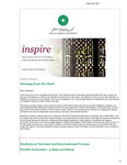 INSPIRE : Vol 6, Issue 12 by Department of Medicine