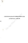 Continuous Quality Improvement (CQI) Action Plan: 1998-1999 by Nadeem Mustafa Khan