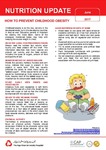 June 2017 (Issue 1) : How to Prevent Childhood Obesity by Aga Khan University Hospital, Karachi