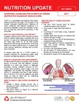 October 2017 (Issue 2) : Nutritional Guidelines for Patients of Chronic Obstructive Pulmonary Disease (COPD)