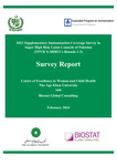 2023 Supplementary Immunization Coverage Survey in Super High Risk Union Councils of Pakistan (TPVICS-SHRUCs Rounds 1-3)